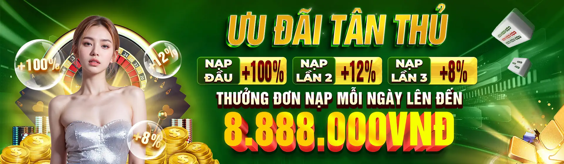 Ưu đãi nạp đầu TK88