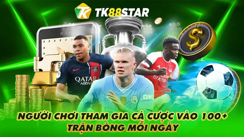 Người chơi tham gia cá cược vào 100+ trận bóng mỗi ngày