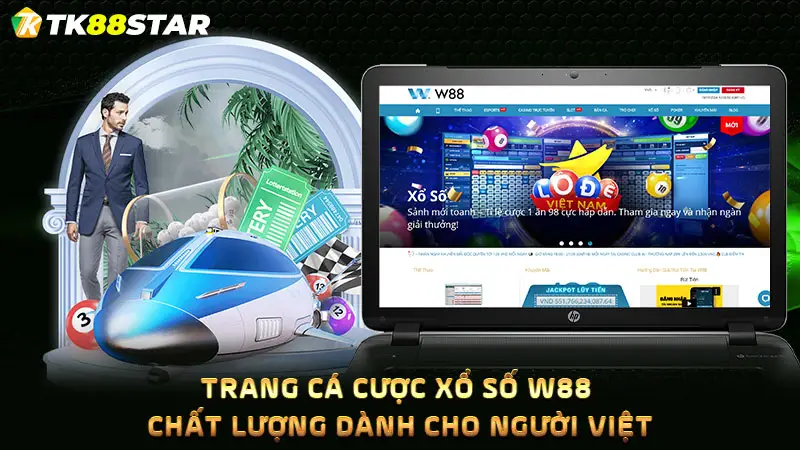 Trang cá cược xổ số W88 chất lượng dành cho người Việt