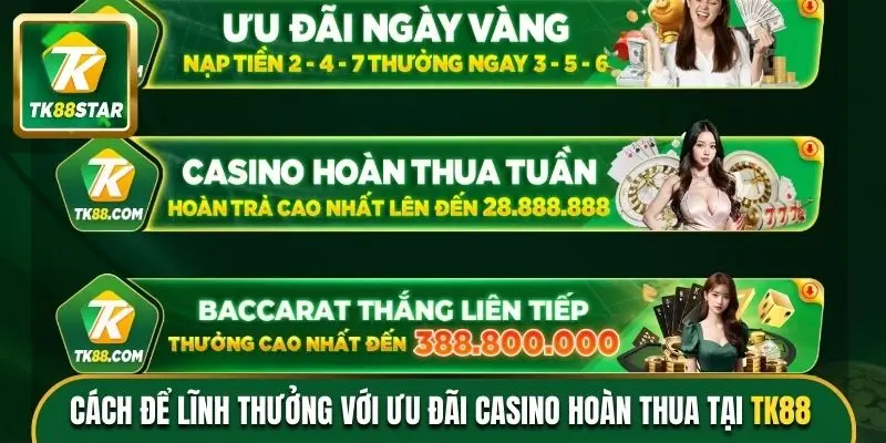 Casino hoàn thua